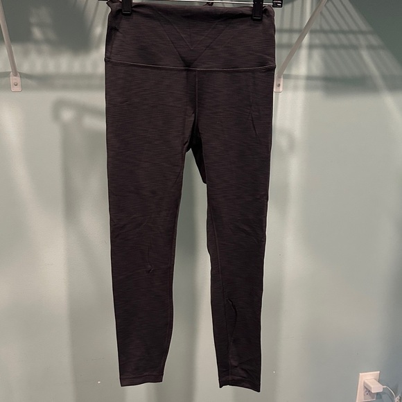 lululemon athletica Pants - Lululemon wunder train dark heather gray leggings
